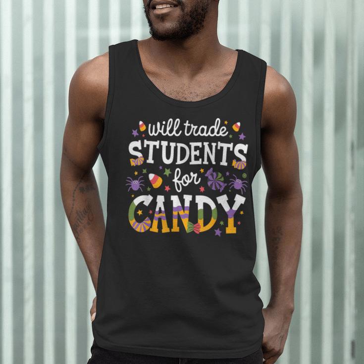 Will Trade Students For Candy Teacher Halloween Costume Tee Men Tank Top, novelty gifts, funny gifts Will Trade Students For Candy Teacher Halloween Costume Tee Men Tank Top, novelty gifts, funny gifts