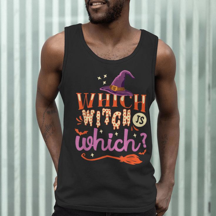 Which Witch Is Which Halloween English Teacher Men Tank Top, novelty gifts, funny gifts Which Witch Is Which Halloween English Teacher Men Tank Top, novelty gifts, funny gifts