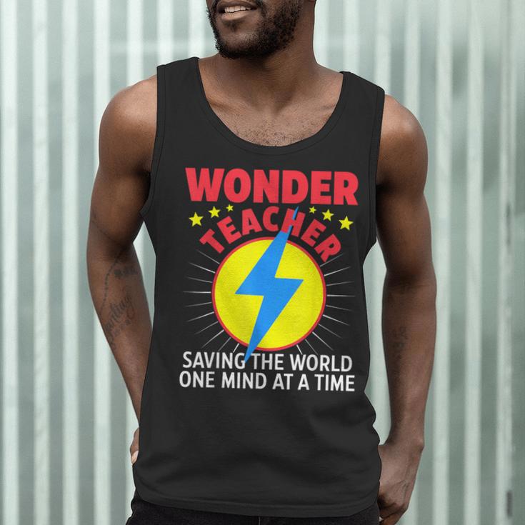 Wonder Teacher Costume Shirt Teacher Halloween Costume Men Women Men Tank Top, novelty gifts, funny gifts Wonder Teacher Costume Shirt Teacher Halloween Costume Men Women Men Tank Top, novelty gifts, funny gifts