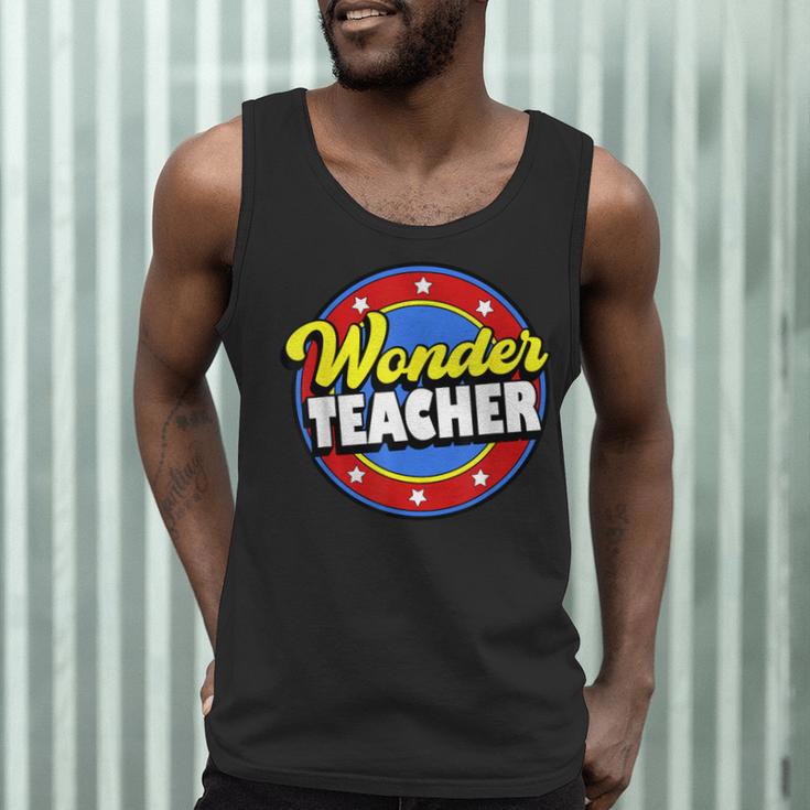 Wonder Teacher Super Woman Power Superhero Back To School Men Tank Top, novelty gifts, funny gifts Wonder Teacher Super Woman Power Superhero Back To School Men Tank Top, novelty gifts, funny gifts