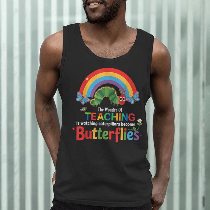 The Wonder Of Teaching Is Watching Caterpillars Teacher Men Tank Top, novelty gifts, funny gifts The Wonder Of Teaching Is Watching Caterpillars Teacher Men Tank Top, novelty gifts, funny gifts