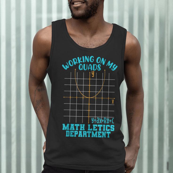Working On My Quads Algebra Math Teacher Humor Men Tank Top, novelty gifts, funny gifts Working On My Quads Algebra Math Teacher Humor Men Tank Top, novelty gifts, funny gifts