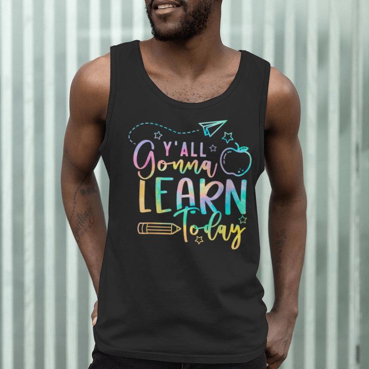 Y'All Gonna Learn Today Back To School Teacher Kids Men Tank Top, novelty gifts, funny gifts Y'All Gonna Learn Today Back To School Teacher Kids Men Tank Top, novelty gifts, funny gifts