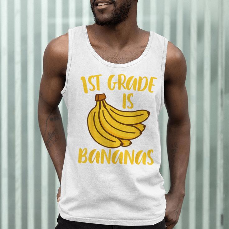 1st Grade Is Bananas Teacher Teaching Back To School Men Tank Top, novelty gifts, funny gifts