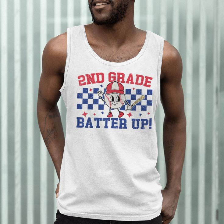 2nd Grade Batter Up Back To School Baseball Teacher Kids Men Tank Top, novelty gifts, funny gifts 2nd Grade Batter Up Back To School Baseball Teacher Kids Men Tank Top, novelty gifts, funny gifts