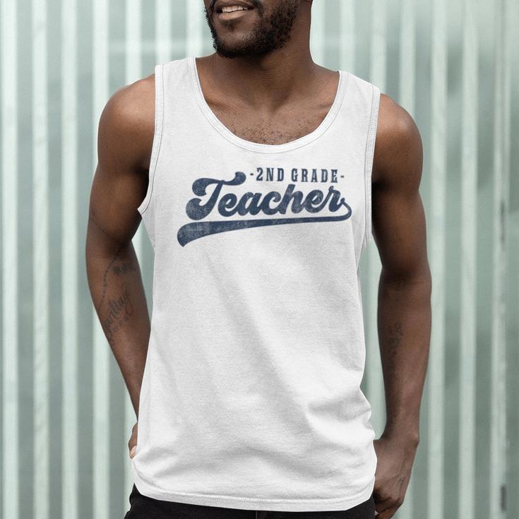2nd Grade Teacher Cute Vintage Graphic Second Grade Teacher Men Women Men Tank Top, novelty gifts, funny gifts 2nd Grade Teacher Cute Vintage Graphic Second Grade Teacher Men Women Men Tank Top, novelty gifts, funny gifts