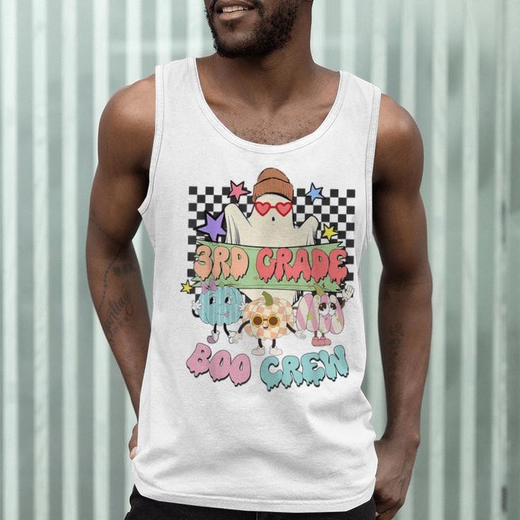 3rd Grade Boo Crew Third Grade Halloween Costume Teacher Kid Men Tank Top, novelty gifts, funny gifts