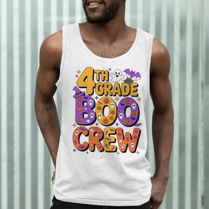 4th Grade Boo Crew Ghost Halloween Teacher Costume Men Tank Top, novelty gifts, funny gifts 4th Grade Boo Crew Ghost Halloween Teacher Costume Men Tank Top, novelty gifts, funny gifts