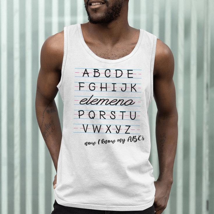 ABC Elemeno Shirt Alphabet Kindergarten Preschool Teacher Men Tank Top, novelty gifts, funny gifts ABC Elemeno Shirt Alphabet Kindergarten Preschool Teacher Men Tank Top, novelty gifts, funny gifts