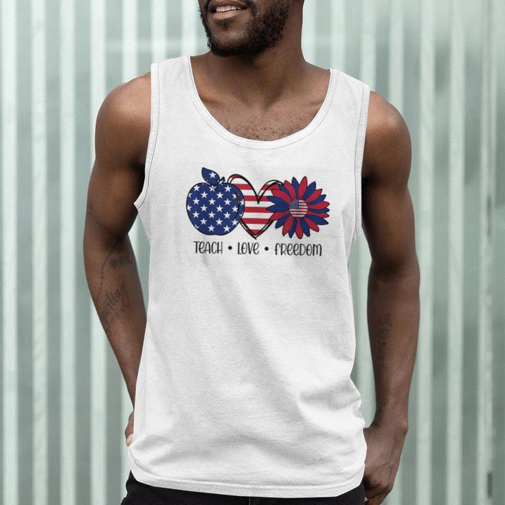 American Flag Teach Love Freedom Preschool Teacher 4th July Men Tank Top, novelty gifts, funny gifts American Flag Teach Love Freedom Preschool Teacher 4th July Men Tank Top, novelty gifts, funny gifts
