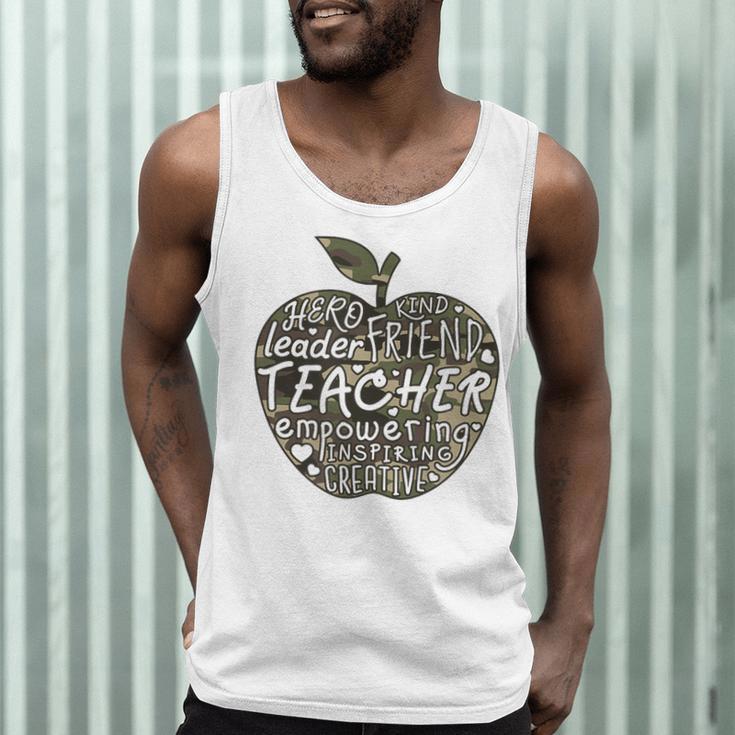 Apple Camoflauge Clothing Camo Student Teacher Cute School Men Tank Top, novelty gifts, funny gifts Apple Camoflauge Clothing Camo Student Teacher Cute School Men Tank Top, novelty gifts, funny gifts