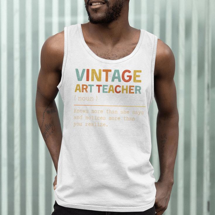 Art Teacher Definition Back To School First Day Men Tank Top, novelty gifts, funny gifts