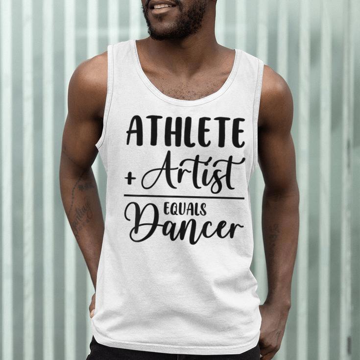 Athlete Plus Artist Equals Dancer Ballerina Teacher Student For Men Women Kids Men Tank Top, novelty gifts, funny gifts