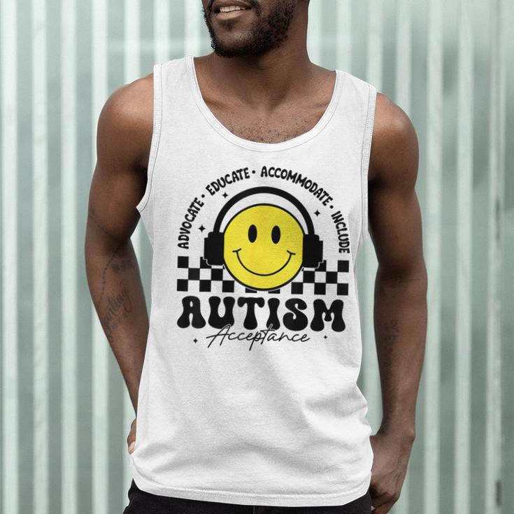 Autism Awareness Acceptance Special Education Teacher Kids Men Tank Top, novelty gifts, funny gifts