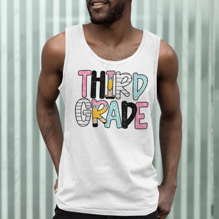 Back To School Third Grade Teacher First Day Of 3rd Grade Men Tank Top, novelty gifts, funny gifts Back To School Third Grade Teacher First Day Of 3rd Grade Men Tank Top, novelty gifts, funny gifts
