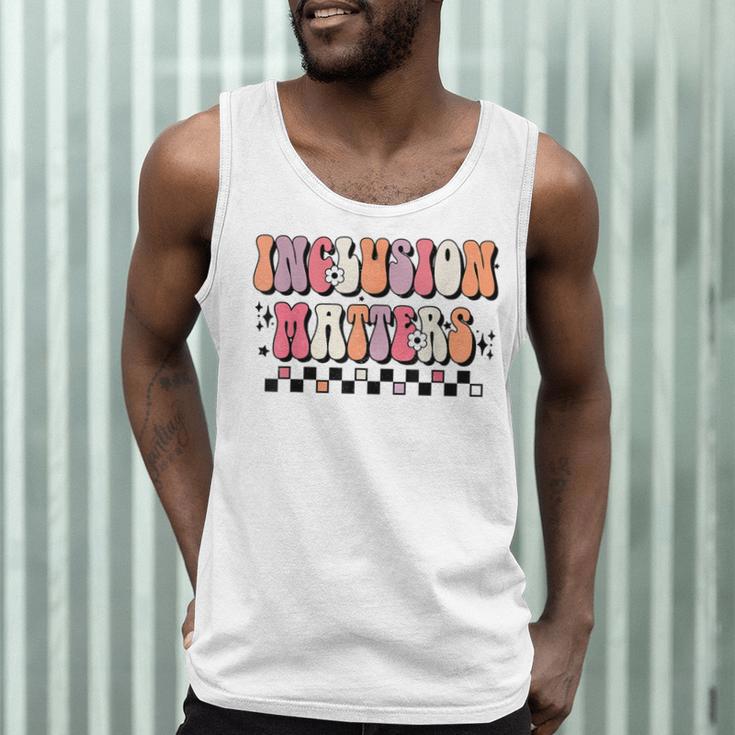 Boho Inclusion Matters Special Education SPED Teacher Women Men Tank Top, novelty gifts, funny gifts Boho Inclusion Matters Special Education SPED Teacher Women Men Tank Top, novelty gifts, funny gifts