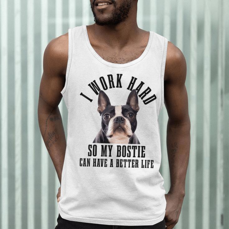 Bostie Mama Dog Dad Boston Terrier For Men Women Men Tank Top, novelty gifts, funny gifts