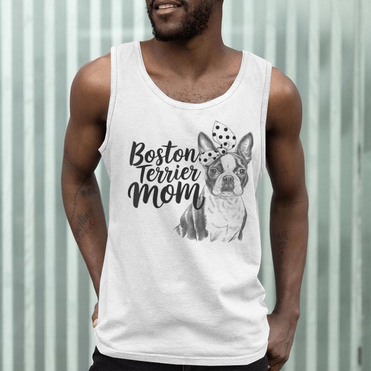 Boston Terrier Dog Bostie Mom Idea For Women Men Tank Top, novelty gifts, funny gifts