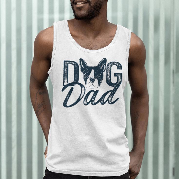 Boston Terrier Dog Dad Men Tank Top, novelty gifts, funny gifts
