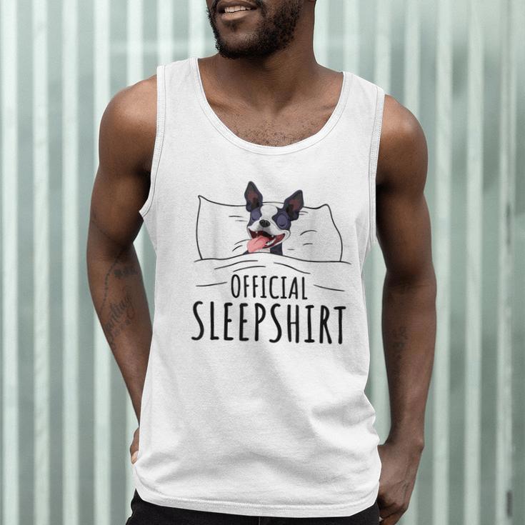 Boston Terrier Dog Lovers Sleepshirt Apparel Men Women Men Tank Top, novelty gifts, funny gifts