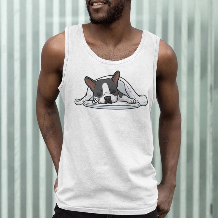 Boston Terrier Dog Official Sleeping Men Women Girls Kids Men Tank Top, novelty gifts, funny gifts