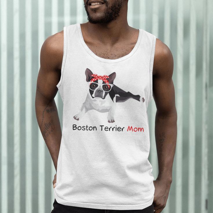 Boston Terrier Mom Bandana Boston Terrier Dog Men Tank Top, novelty gifts, funny gifts