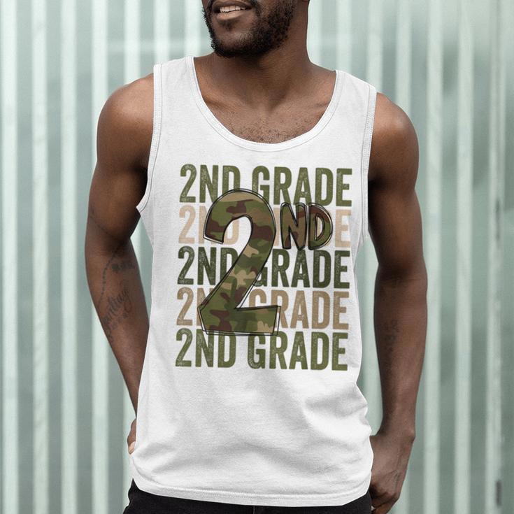 Camo Team 2nd Grade Squad Back To School Teacher Kids Boys Men Tank Top, novelty gifts, funny gifts Camo Team 2nd Grade Squad Back To School Teacher Kids Boys Men Tank Top, novelty gifts, funny gifts