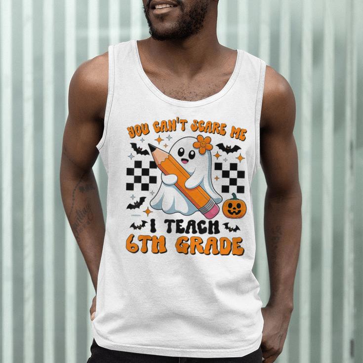 You Can't Scare Me I Teach 6th Grade Retro Teacher Halloween Men Tank Top, novelty gifts, funny gifts You Can't Scare Me I Teach 6th Grade Retro Teacher Halloween Men Tank Top, novelty gifts, funny gifts