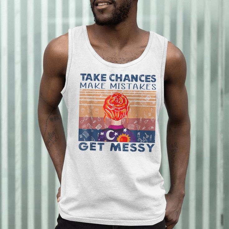 Take Chances Make Mistakes Get Messy Vintage Teacher Life Men Tank Top, novelty gifts, funny gifts Take Chances Make Mistakes Get Messy Vintage Teacher Life Men Tank Top, novelty gifts, funny gifts