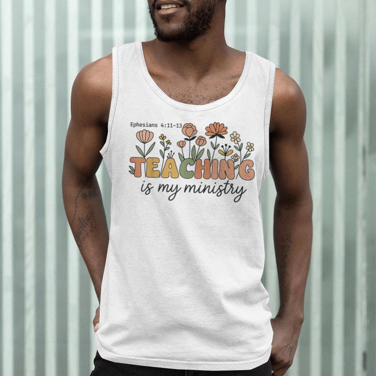 Christian Teacher Teaching Is My Ministry Faith Bible Verse Men Tank Top, novelty gifts, funny gifts Christian Teacher Teaching Is My Ministry Faith Bible Verse Men Tank Top, novelty gifts, funny gifts