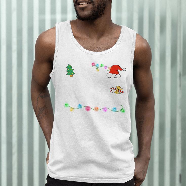 Is It Christmas Break Yet Teacher Xmas Light Santa Hat Men Tank Top, novelty gifts, funny gifts Is It Christmas Break Yet Teacher Xmas Light Santa Hat Men Tank Top, novelty gifts, funny gifts