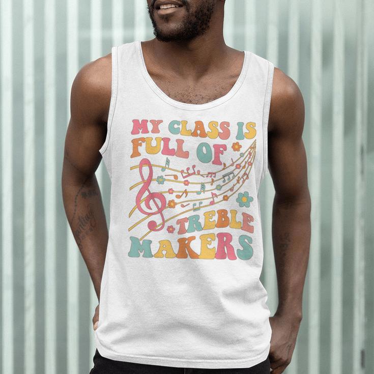 My Class Is Full Of Treble Makers Funny Music Teacher Groovy Men Women Girls Kids Men Tank Top, novelty gifts, funny gifts My Class Is Full Of Treble Makers Funny Music Teacher Groovy Men Women Girls Kids Men Tank Top, novelty gifts, funny gifts