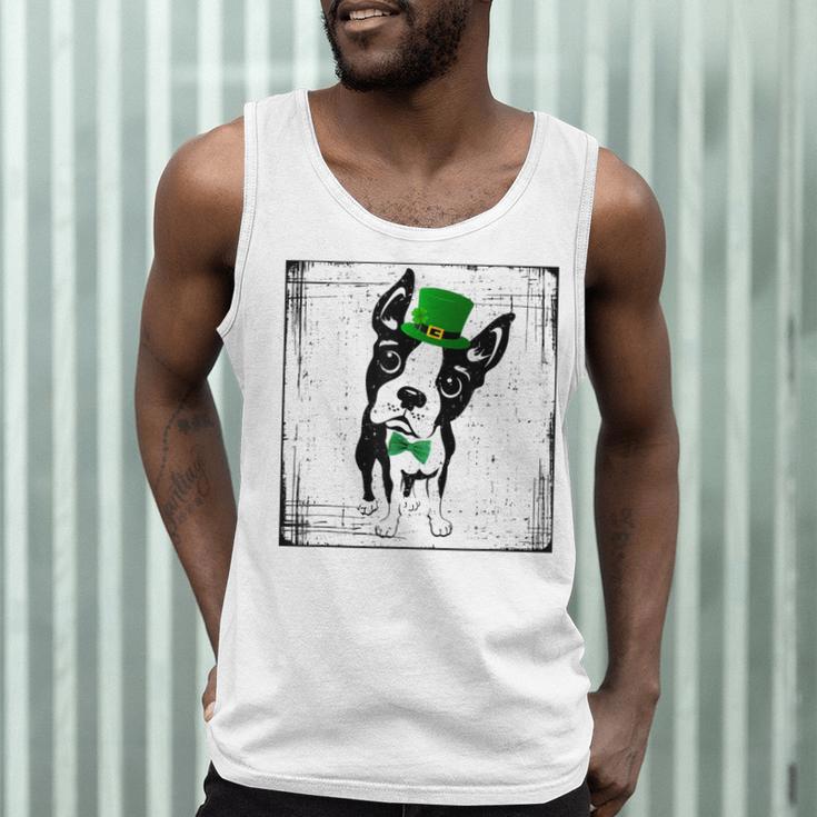 Cool Saint Patrick's Boston Terrier T Shirt For Dogs Lovers Men Tank Top, novelty gifts, funny gifts