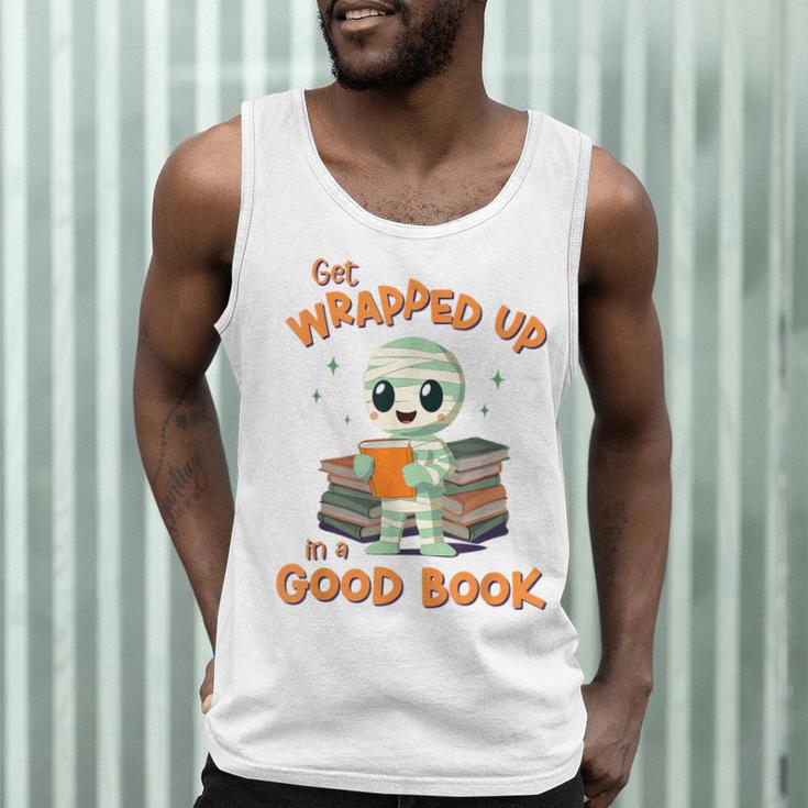 Cute Halloween Teacher Librarian Mummy Reading Books Men Tank Top, novelty gifts, funny gifts Cute Halloween Teacher Librarian Mummy Reading Books Men Tank Top, novelty gifts, funny gifts