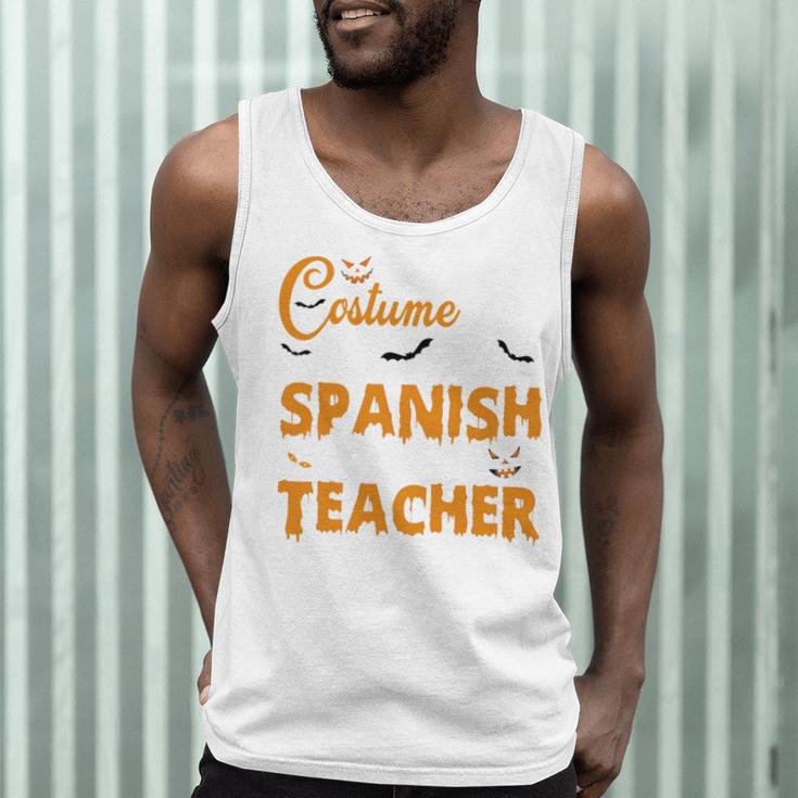 I Don't Need A Costume I'm A Spanish Teacher Halloween Men Tank Top, novelty gifts, funny gifts