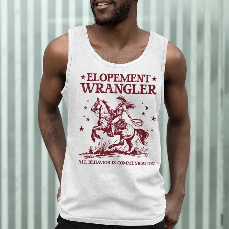 Elopement Wrangler Teacher ABA Behavior Support Cowboy Men Tank Top, novelty gifts, funny gifts Elopement Wrangler Teacher ABA Behavior Support Cowboy Men Tank Top, novelty gifts, funny gifts
