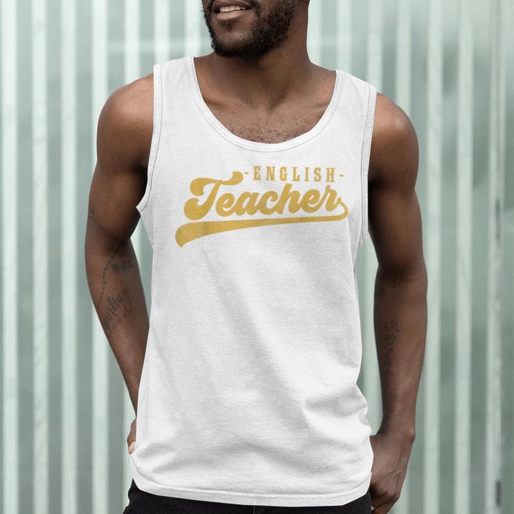 English Teacher Men Women Vintage Graphic English Teacher Men Tank Top, novelty gifts, funny gifts English Teacher Men Women Vintage Graphic English Teacher Men Tank Top, novelty gifts, funny gifts