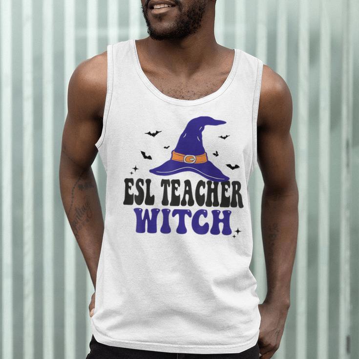 ESL Teacher Witch Halloween Matching Group Costume Men Tank Top, novelty gifts, funny gifts ESL Teacher Witch Halloween Matching Group Costume Men Tank Top, novelty gifts, funny gifts
