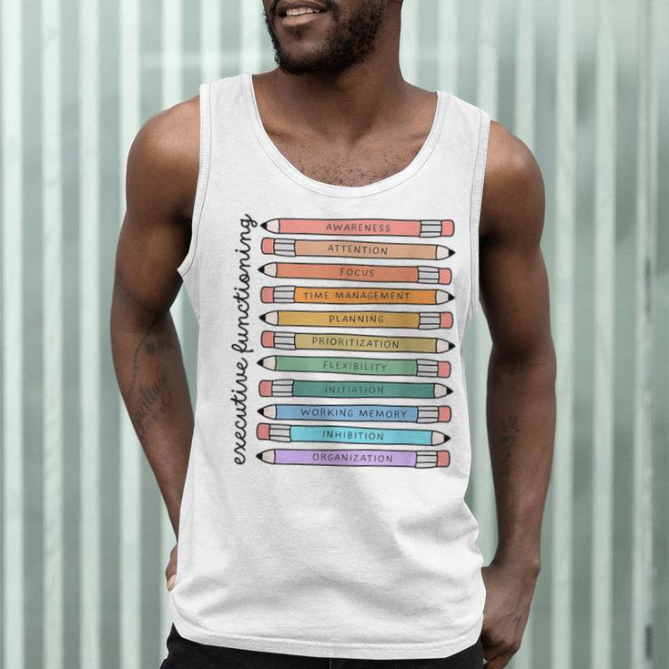 Executive Functioning Skills Back To School Sped Teacher SLP Men Tank Top, novelty gifts, funny gifts