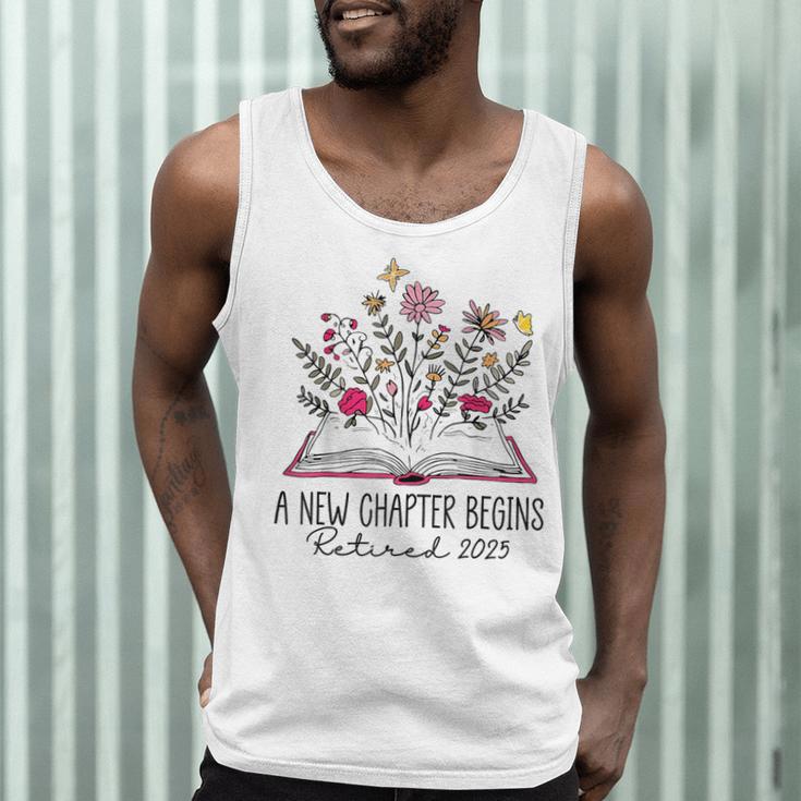 Floral Book a New Chapter Begins Retired Retirement Teacher Men Tank Top, novelty gifts, funny gifts Floral Book a New Chapter Begins Retired Retirement Teacher Men Tank Top, novelty gifts, funny gifts