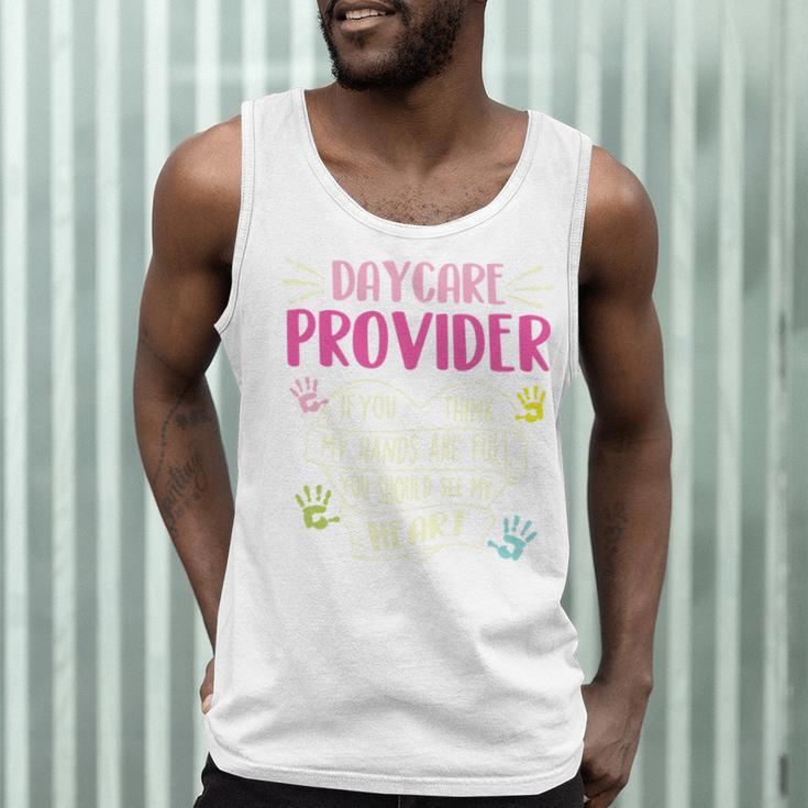 Full Heart Daycare Provider Nanny Au Pair Pre-K Teacher Men Tank Top, novelty gifts, funny gifts