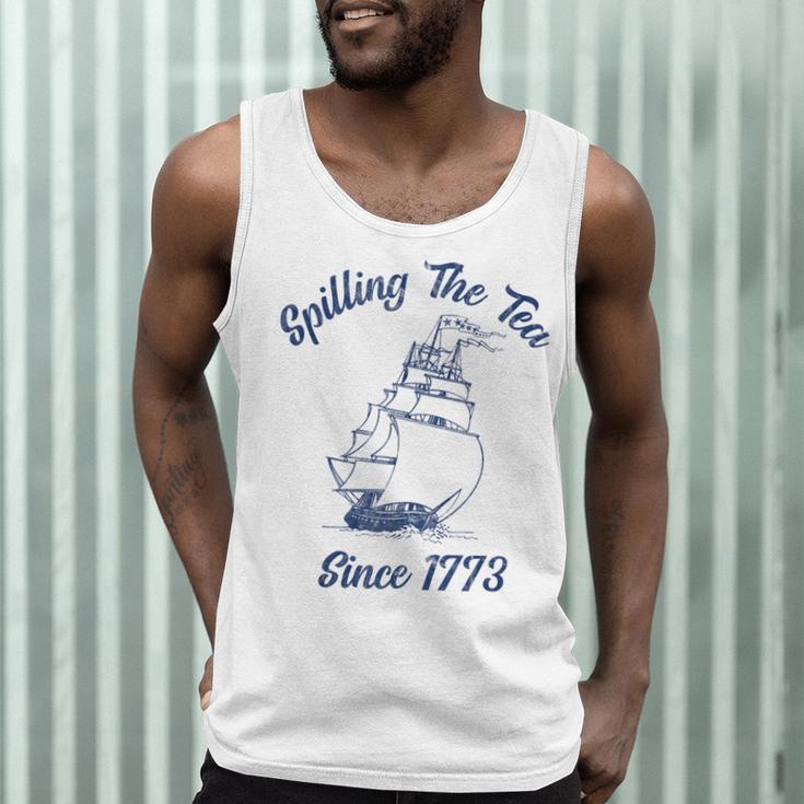 Fun 4th Of July Spilling The Tea Since 1773 History Teacher Men Tank Top, novelty gifts, funny gifts Fun 4th Of July Spilling The Tea Since 1773 History Teacher Men Tank Top, novelty gifts, funny gifts