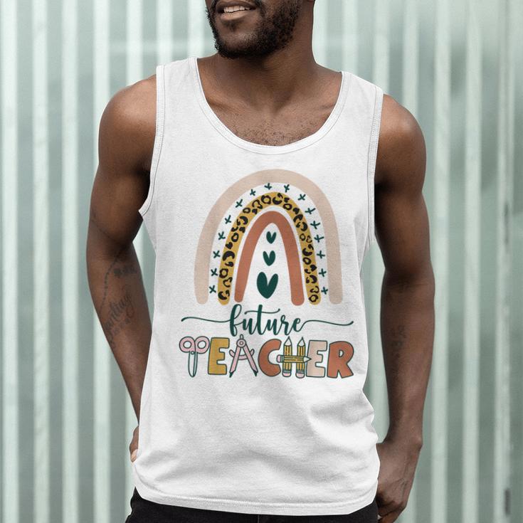 Future Teacher Boho Rainbow Leopard New Grad Student Men Tank Top, novelty gifts, funny gifts Future Teacher Boho Rainbow Leopard New Grad Student Men Tank Top, novelty gifts, funny gifts