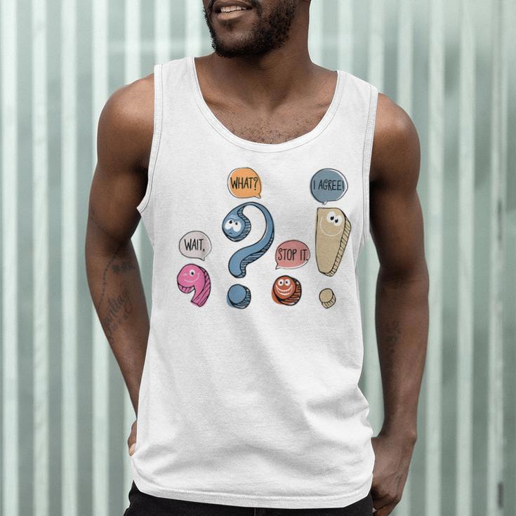 Grammar Teacher Punctuation For English Teacher Men Women Men Tank Top, novelty gifts, funny gifts Grammar Teacher Punctuation For English Teacher Men Women Men Tank Top, novelty gifts, funny gifts