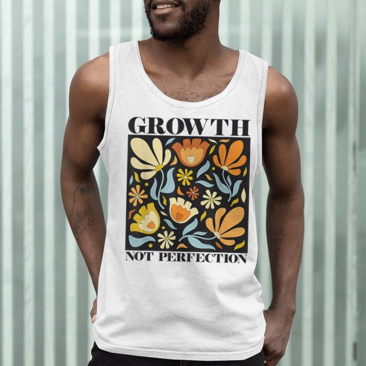 Growth Not Perfection Abstract Florals SPED Teacher Men Tank Top, novelty gifts, funny gifts Growth Not Perfection Abstract Florals SPED Teacher Men Tank Top, novelty gifts, funny gifts