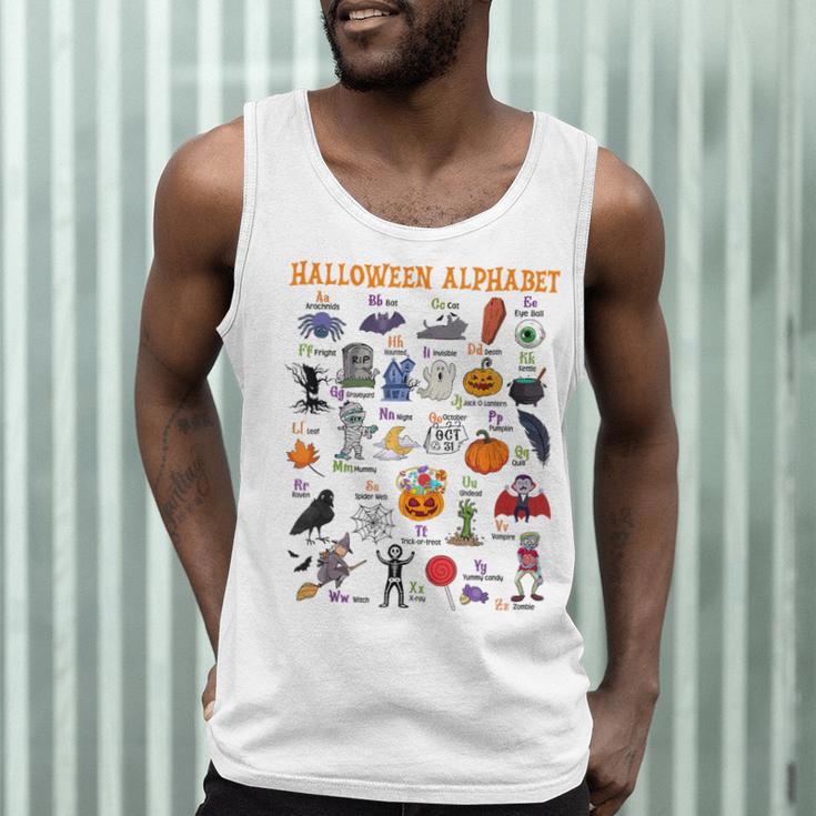 Halloween Alphabet ABCs Learning Kindergarten Teacher Men Tank Top, novelty gifts, funny gifts Halloween Alphabet ABCs Learning Kindergarten Teacher Men Tank Top, novelty gifts, funny gifts