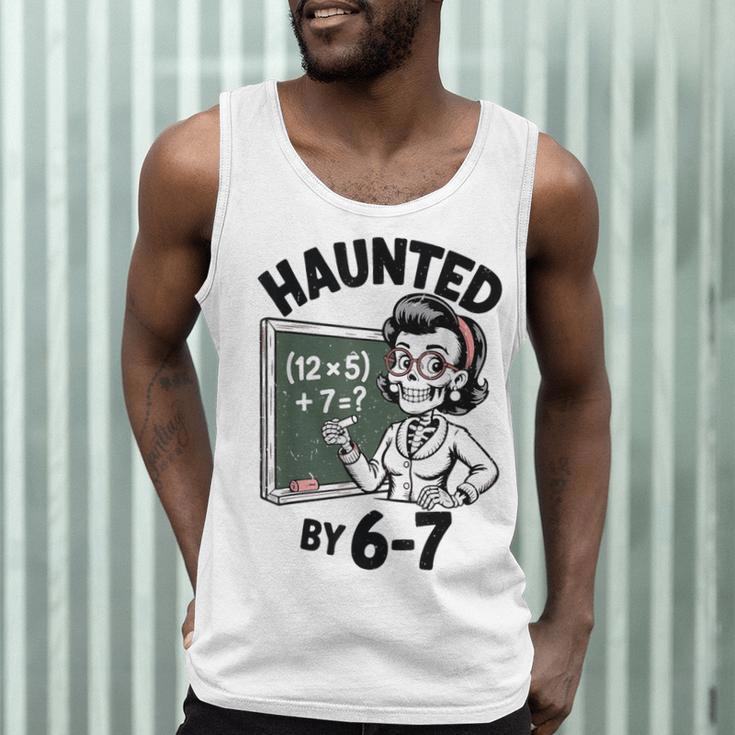 Haunted 67 Skeleton Math Teacher Halloween Costume Math Pun Men Tank Top, novelty gifts, funny gifts Haunted 67 Skeleton Math Teacher Halloween Costume Math Pun Men Tank Top, novelty gifts, funny gifts