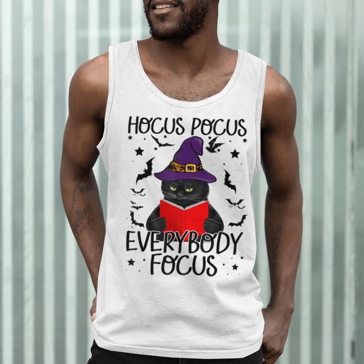 Hocus Pocus Everybody Focus Halloween Teacher For Men Women Men Tank Top, novelty gifts, funny gifts Hocus Pocus Everybody Focus Halloween Teacher For Men Women Men Tank Top, novelty gifts, funny gifts