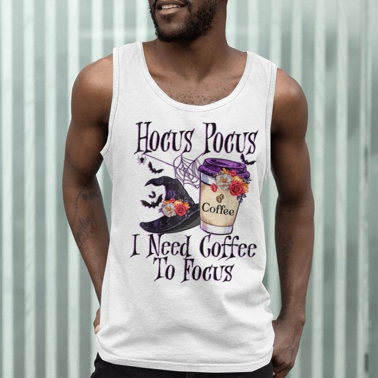Hocus Pocus I Need Coffee To Focus Halloween Teacher Men Tank Top, novelty gifts, funny gifts Hocus Pocus I Need Coffee To Focus Halloween Teacher Men Tank Top, novelty gifts, funny gifts