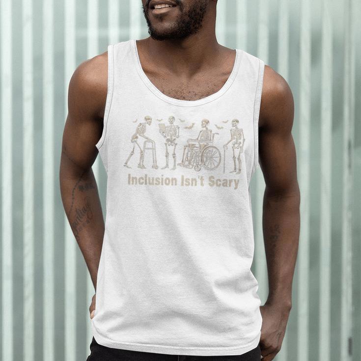 Inclusion Isn't Scary Skeleton Halloween Sped Teacher Premium Tri-Blend Men Tank Top, novelty gifts, funny gifts Inclusion Isn't Scary Skeleton Halloween Sped Teacher Premium Tri-Blend Men Tank Top, novelty gifts, funny gifts
